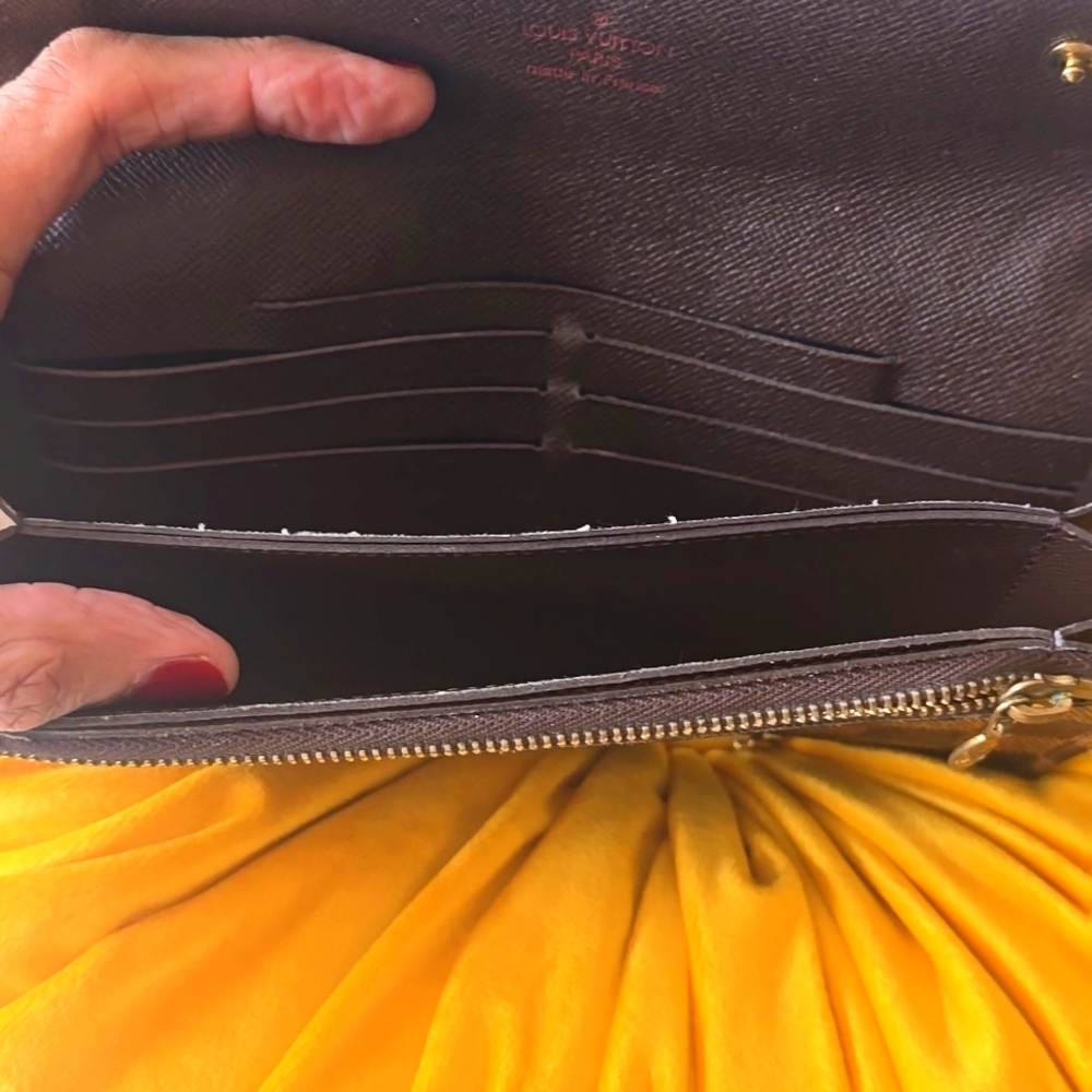 💯 Authentic Louis Vuitton Portefeuille Accordeon Long Wallet - Picture 5 of 9